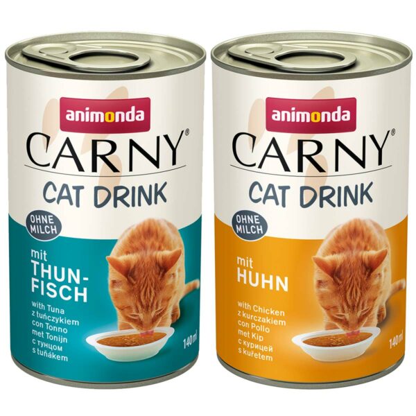 animonda Carny Adult Cat Drink Mixpack 24x140ml