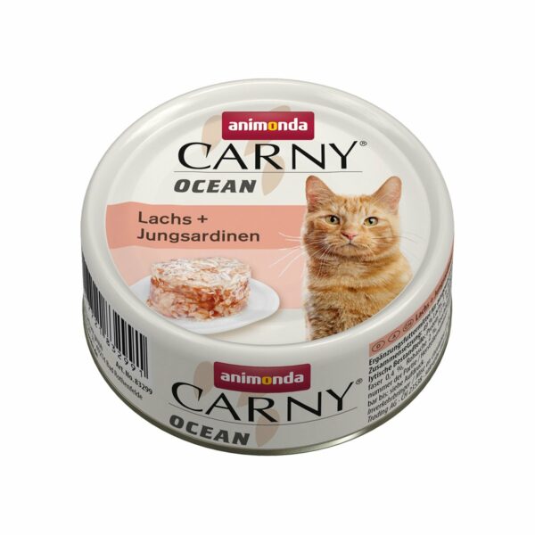 animonda Carny Ocean Lachs und Jungsardinen 24x80g