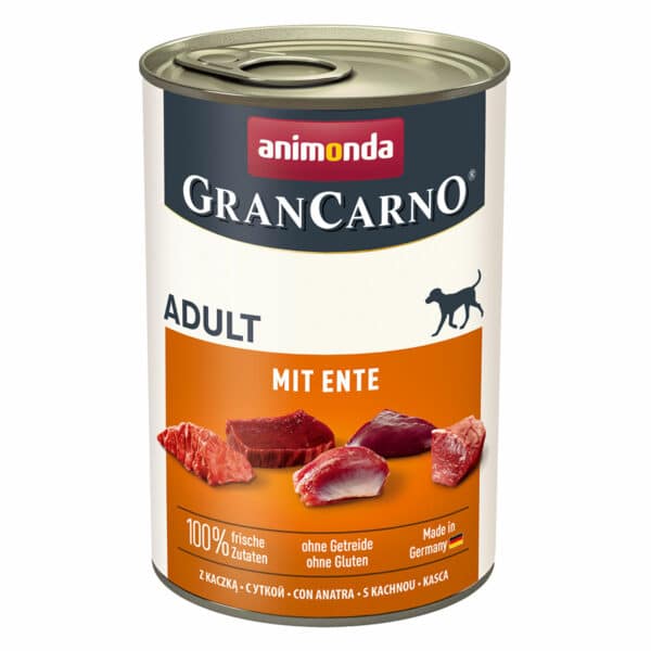 animonda GranCarno Adult mit Ente 6x400g