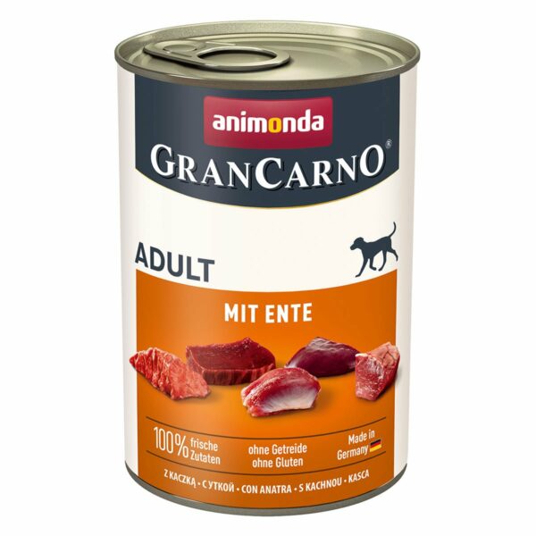 animonda GranCarno Adult mit Ente 24x400g