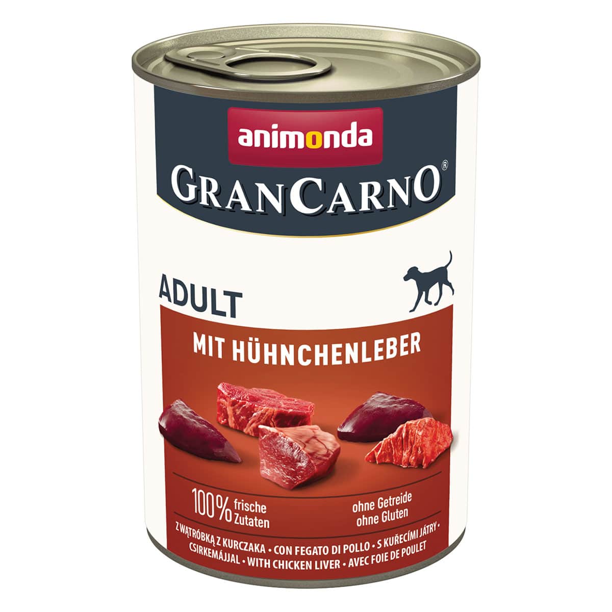 animonda GranCarno Adult mit Hühnchenleber 6x400g