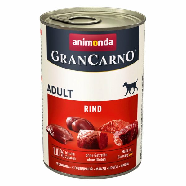 animonda GranCarno Adult Rind Pur 24x400g