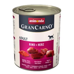 animonda GranCarno Rind und Herz 24x800g