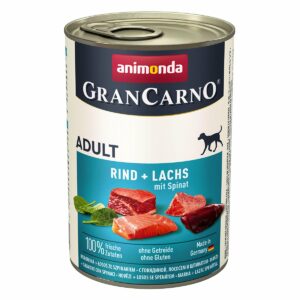 animonda GranCarno Adult Rind und Lachs mit Spinat 24x400g