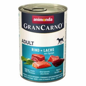 animonda GranCarno Adult Rind und Lachs mit Spinat 6x400g