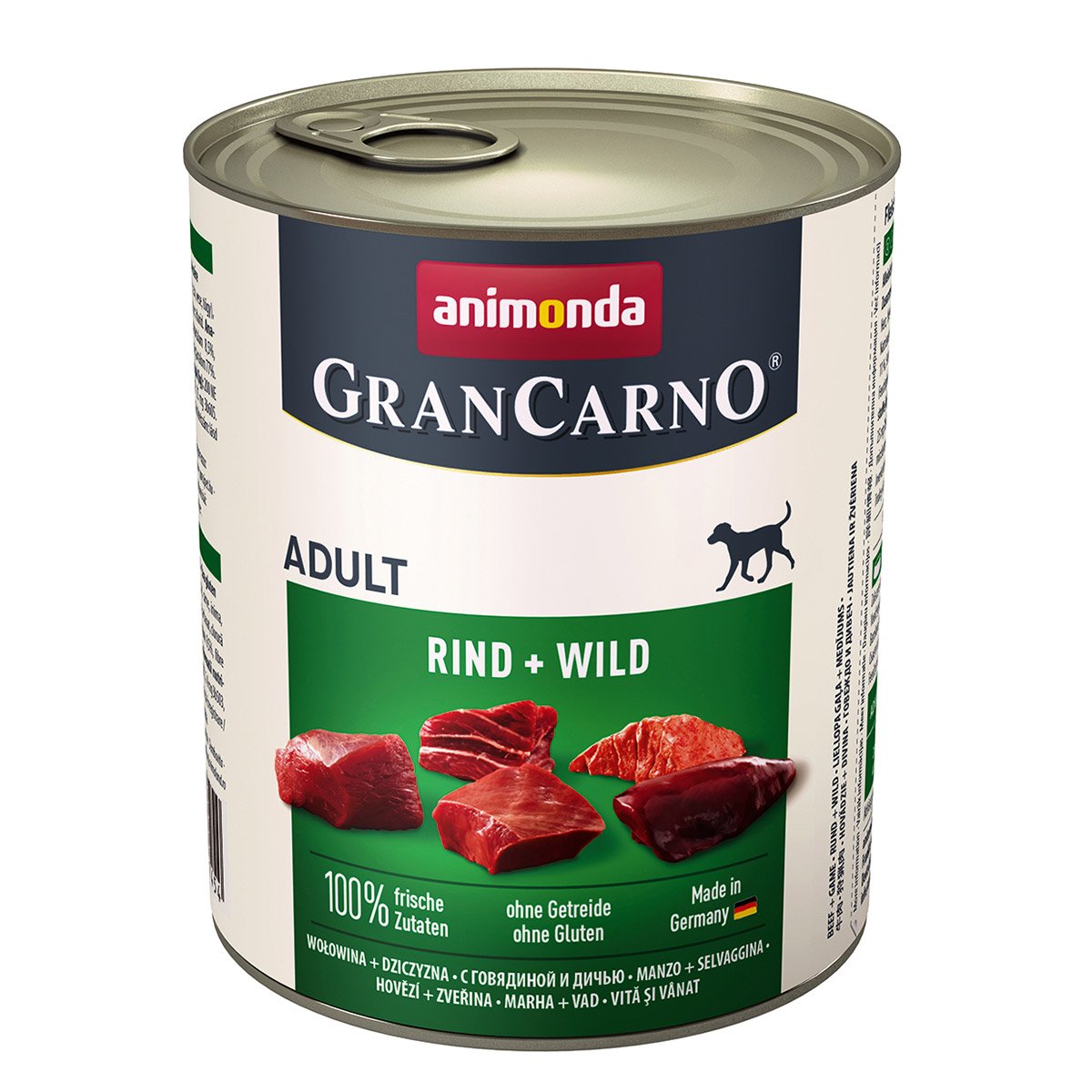 animonda GranCarno Rind und Wild 24x800g
