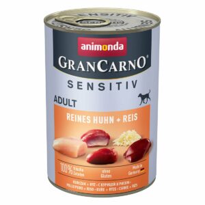 animonda GranCarno Adult Sensitiv Reines Huhn + Reis 6x400g