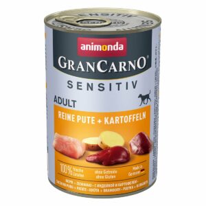 animonda GranCarno Sensitiv Pute und Kartoffel 24x400g