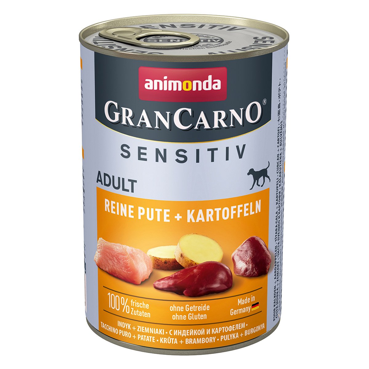 animonda GranCarno Sensitiv Pute und Kartoffel 24x400g