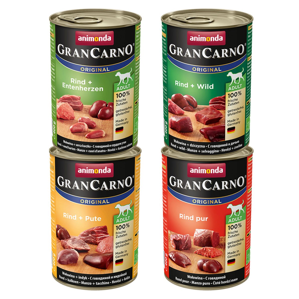 animonda GranCarno Original gemischtes Megapack Nr.2 24x400g