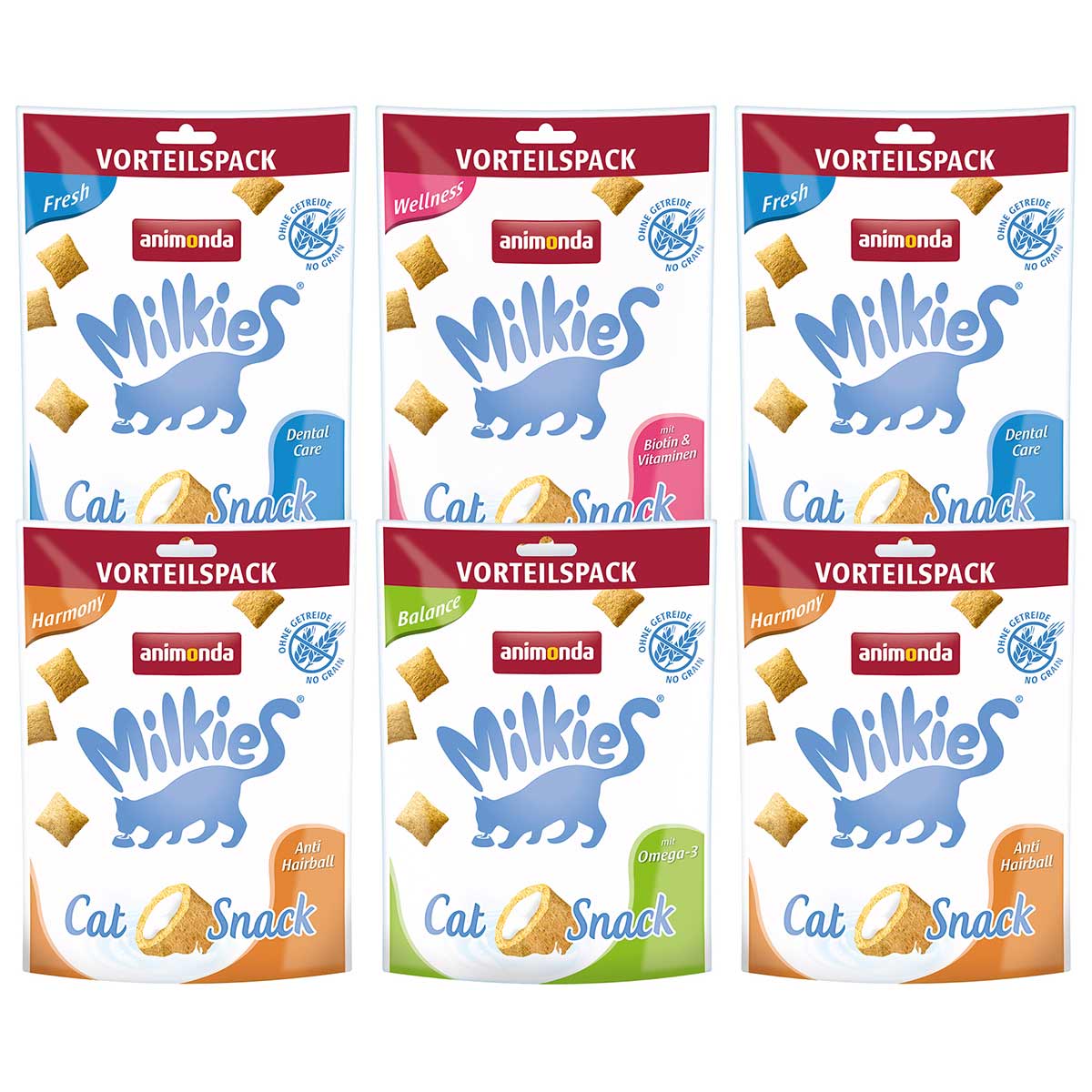 animonda Milkies Adult Selection Multipack 6x120g