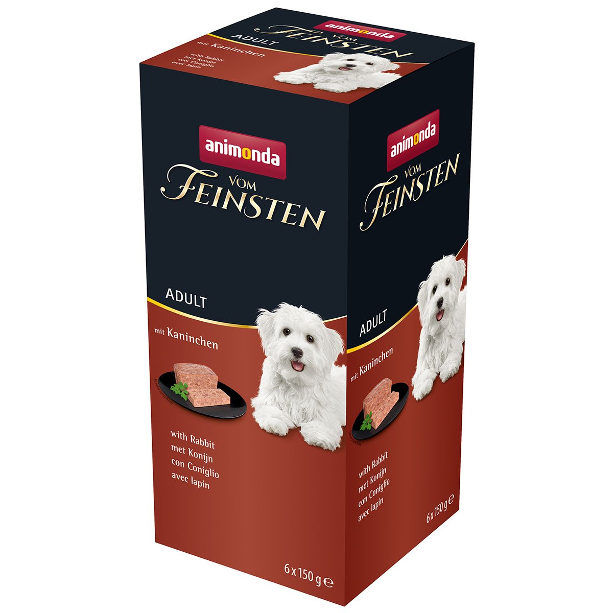 animonda vom Feinsten adult mit Kaninchen 6x150g