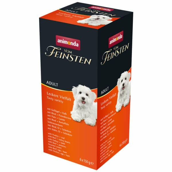 animonda vom Feinsten Adult Mixpack Leckere Viefalt 6x150g