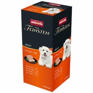 animonda vom Feinsten Adult mit Geflügel + Kalb 18x150g