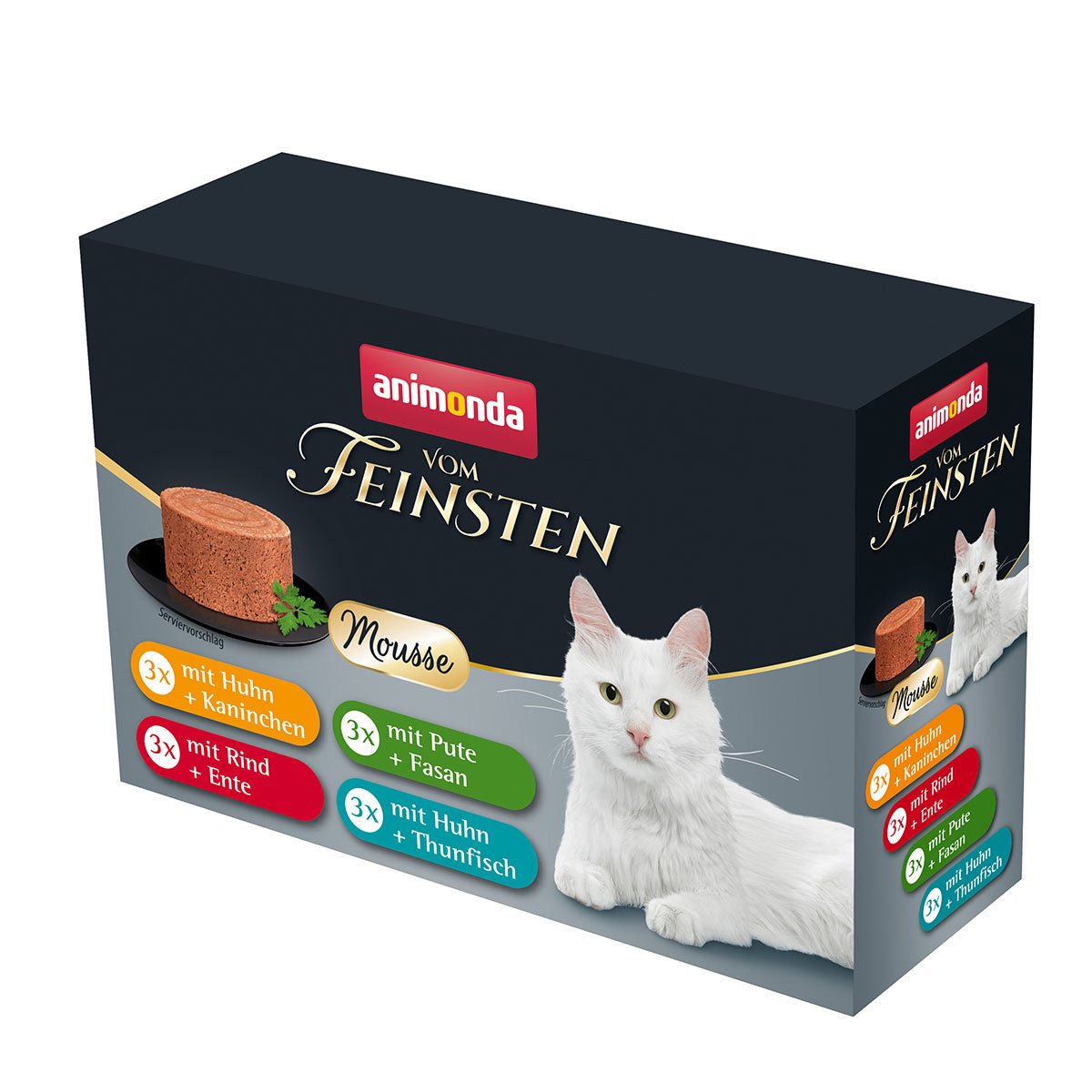 animonda vom Feinsten Adult Mousse-Vielfalt 24x85g