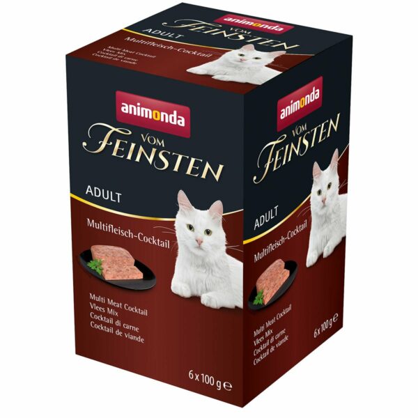 animonda vom Feinsten Adult Multi-Fleischcocktail 6x100g