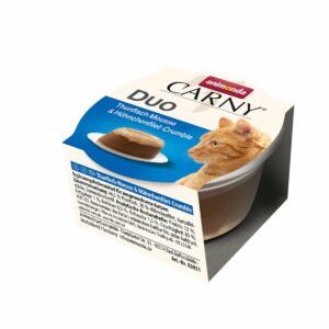 animonda Carny Duo Thunfisch Mousse & Hühnchenfilet-Crumble 24x70g