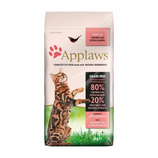 Applaws Cat Hühnchen & Lachs 2kg