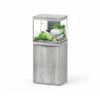 Aquatlantis Aquariumkombination Splendid 110l - 60x40 cm Esche Weiß
