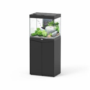 Aquatlantis Aquariumkombination Splendid 110l - 60x40 cm Piano Schwarz