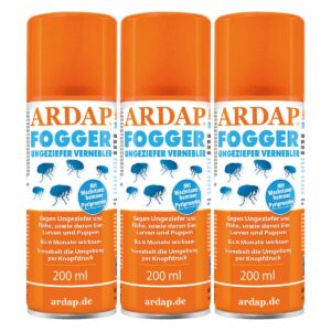 ARDAP Fogger - Ungeziefervernebler 3x200ml