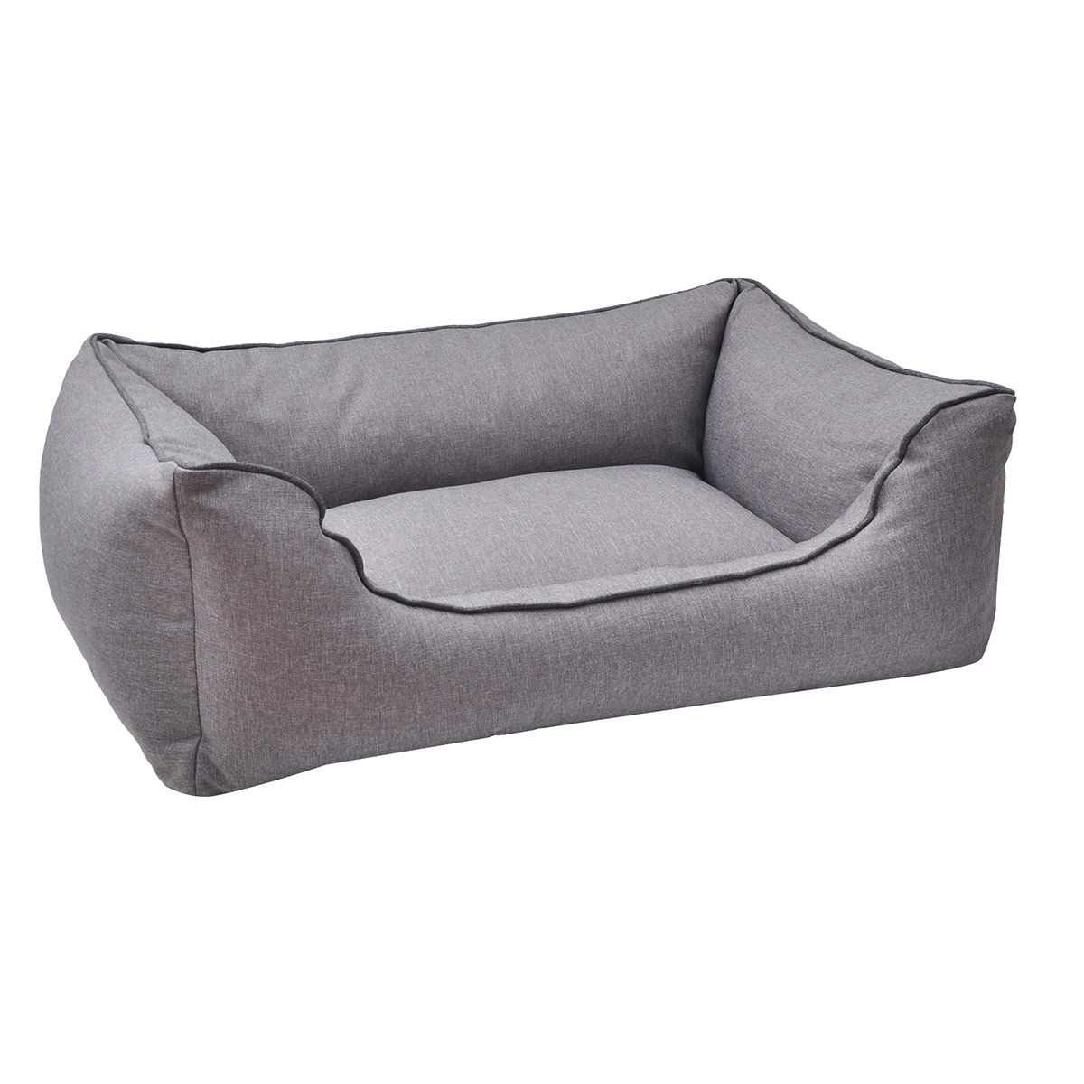 Aumüller Hundebett Sofa Basic 117 cm Grau