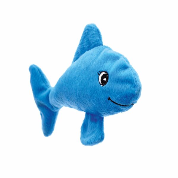 Aumüller Welli-Fisch Katzenspielkissen blau