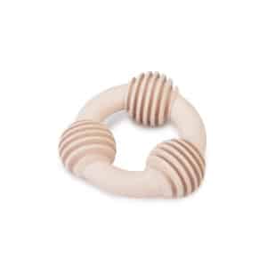 beeztees Puppy Gummi Dental Ring pink