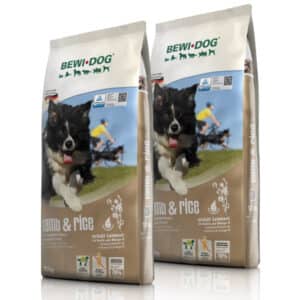 BEWI DOG lamb & rice Hundefutter 2x12