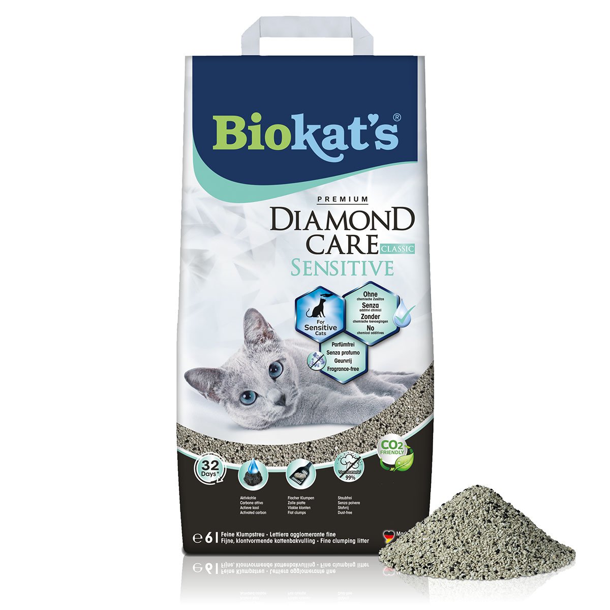 Biokat's Diamond Care Sensitive Classic 6l