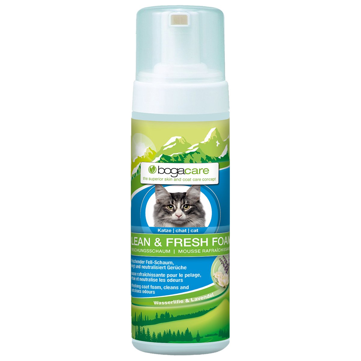 bogacare Clean & Fresh Foam Katze 150 ml