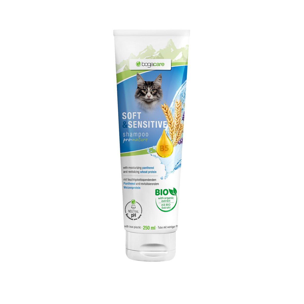 bogacare Shampoo Soft & Sensitive Katze 250 ml