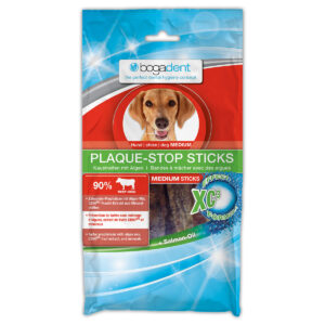 bogadent PLAQUE-STOP STICKS MEDIUM Hund 100 g