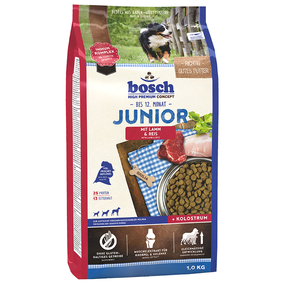 Bosch Hundefutter Junior Lamm & Reis 1kg