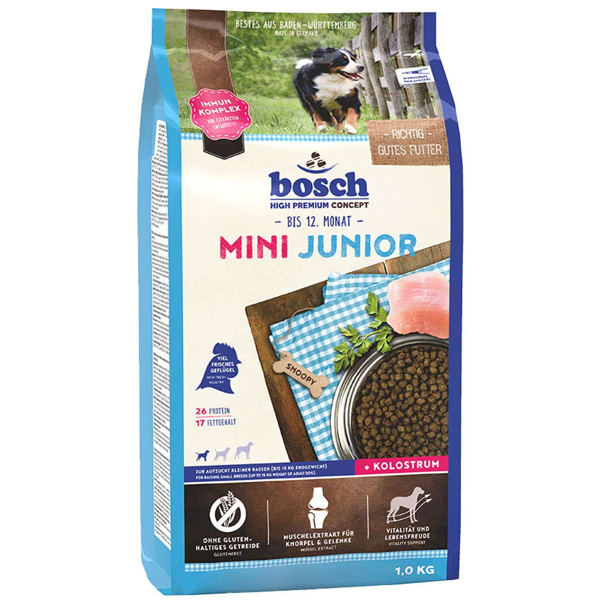 Bosch Hundefutter Mini Junior 2x15kg