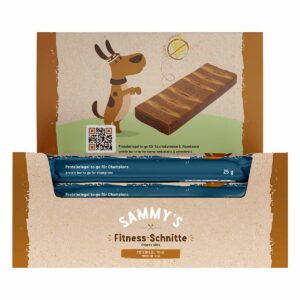 Sammy´s Fitness-Schnitte mit Grünlippmuscheln 4 Riegel