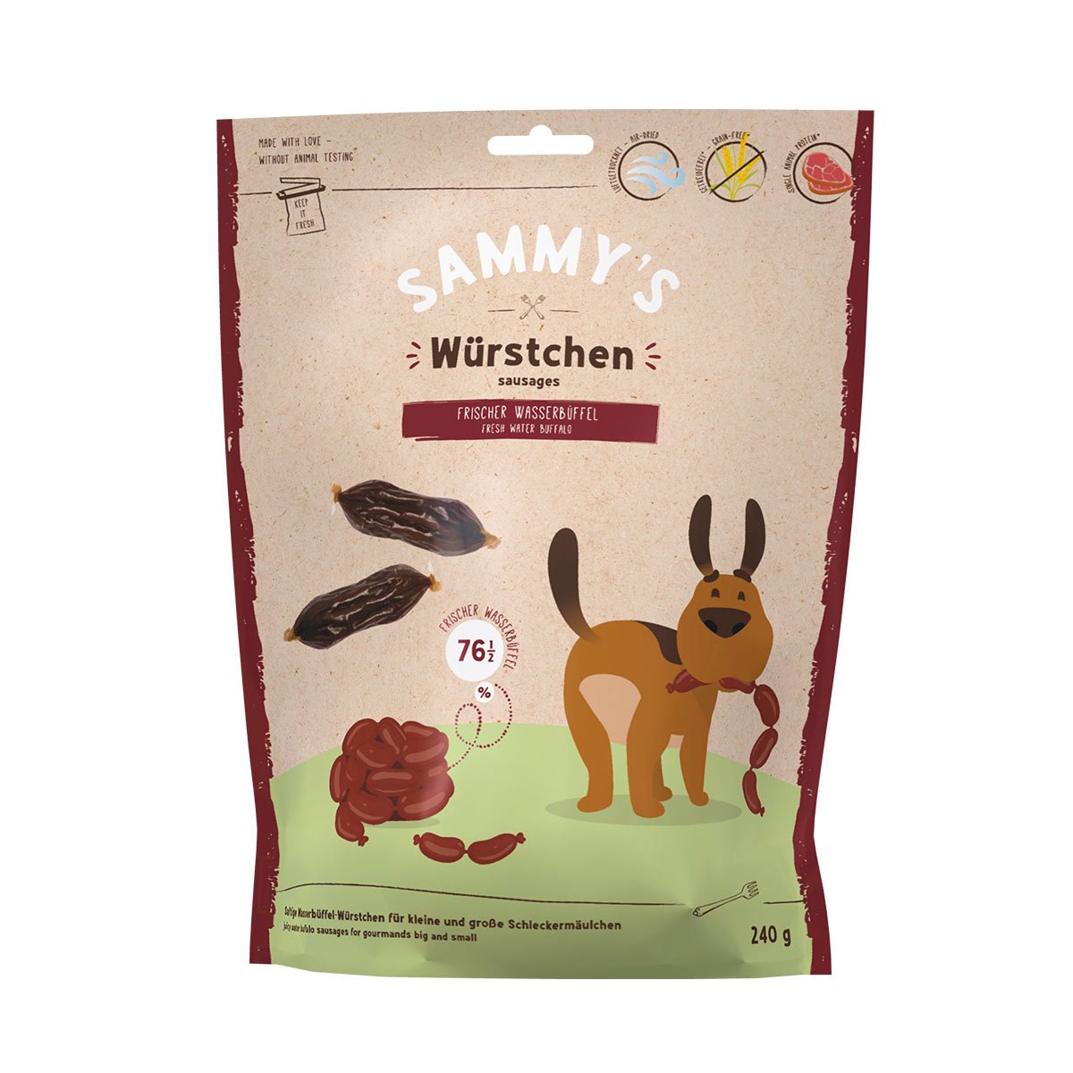 Sammy´s Würstchen Wasserbüffel 2 x 240g