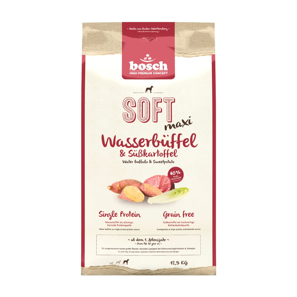 Bosch SOFT Maxi Wasserbüffel und Süßkartoffel 2 x 12