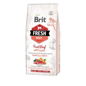 Brit Fresh Dog - Puppy & Junior Large Breed - Beef - Growth & Joints 12kg