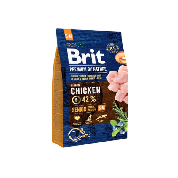 Brit Premium by Nature Senior S+M 3kg