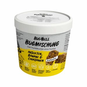 BugMischung Adult gelb Banane & Chiasamen 100g