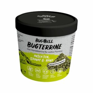 BugTerrine Adult grün Spinat & Hanf 8x100g