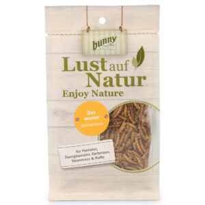 Bunny Lust auf Natur DAS WURMT - Mehlwürmer 35g