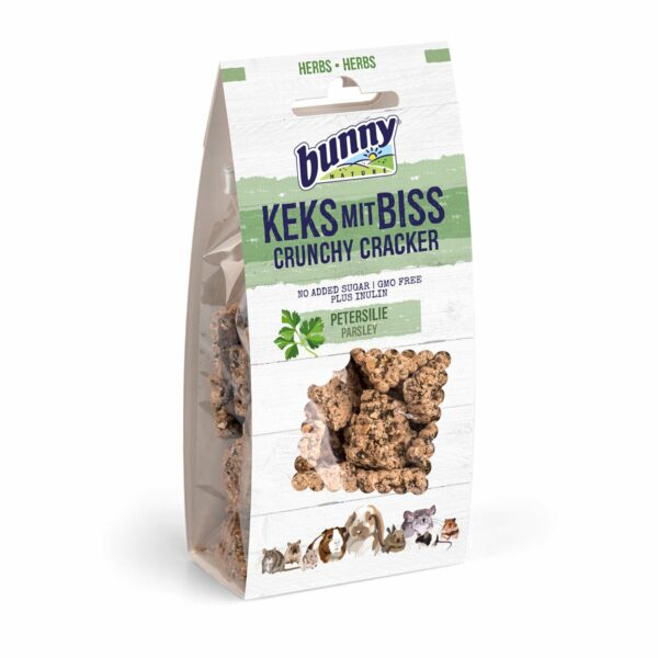 Bunny Keks mit Biss für Kleintiere Petersilie 3x50g