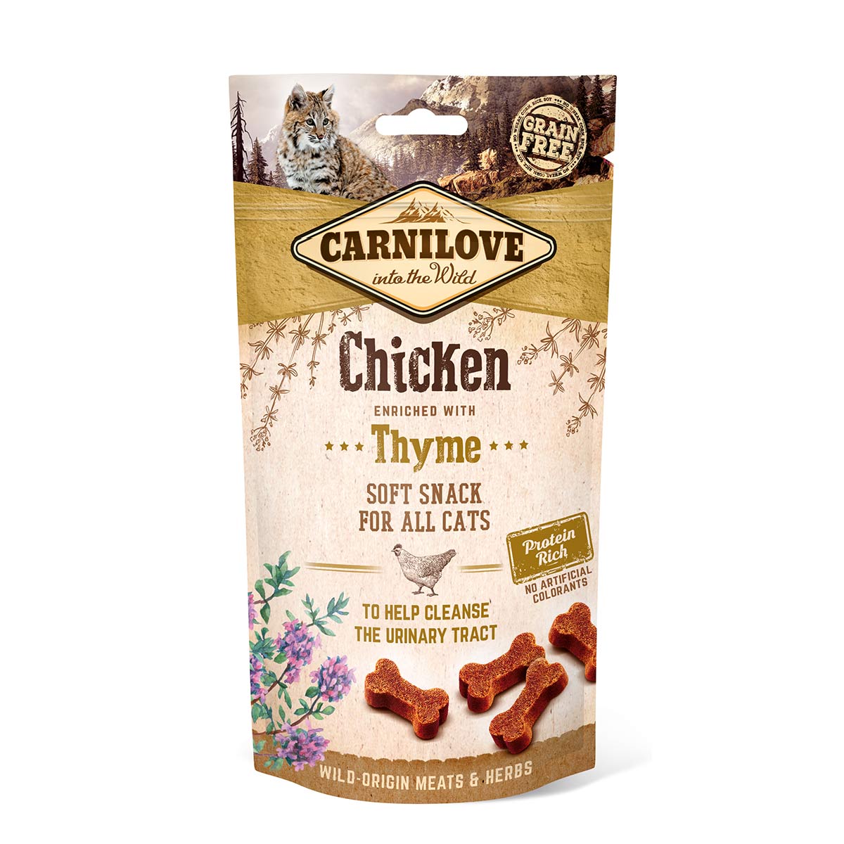 Carnilove Cat - Soft Snack - Chicken with Thyme 50g