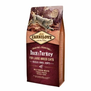 Carnilove Cat Adult Large Breed - Duck & Turkey 6kg