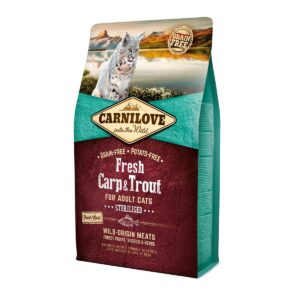Carnilove Cat Adult Fresh - Carp & Trout / Sterilised 2kg