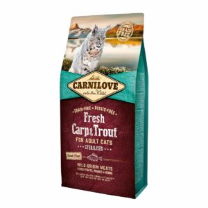 Carnilove Cat Adult Fresh - Carp & Trout / Sterilised 6kg