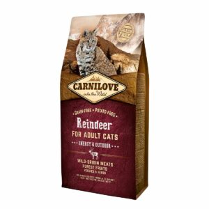 Carnilove Cat Adult - Reindeer / Energy & Outdoor 6kg