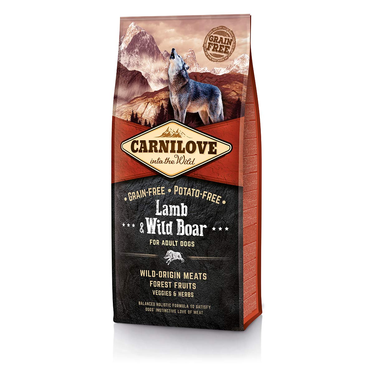 Carnilove Dog Adult - Lamb & Wild Boar 12kg